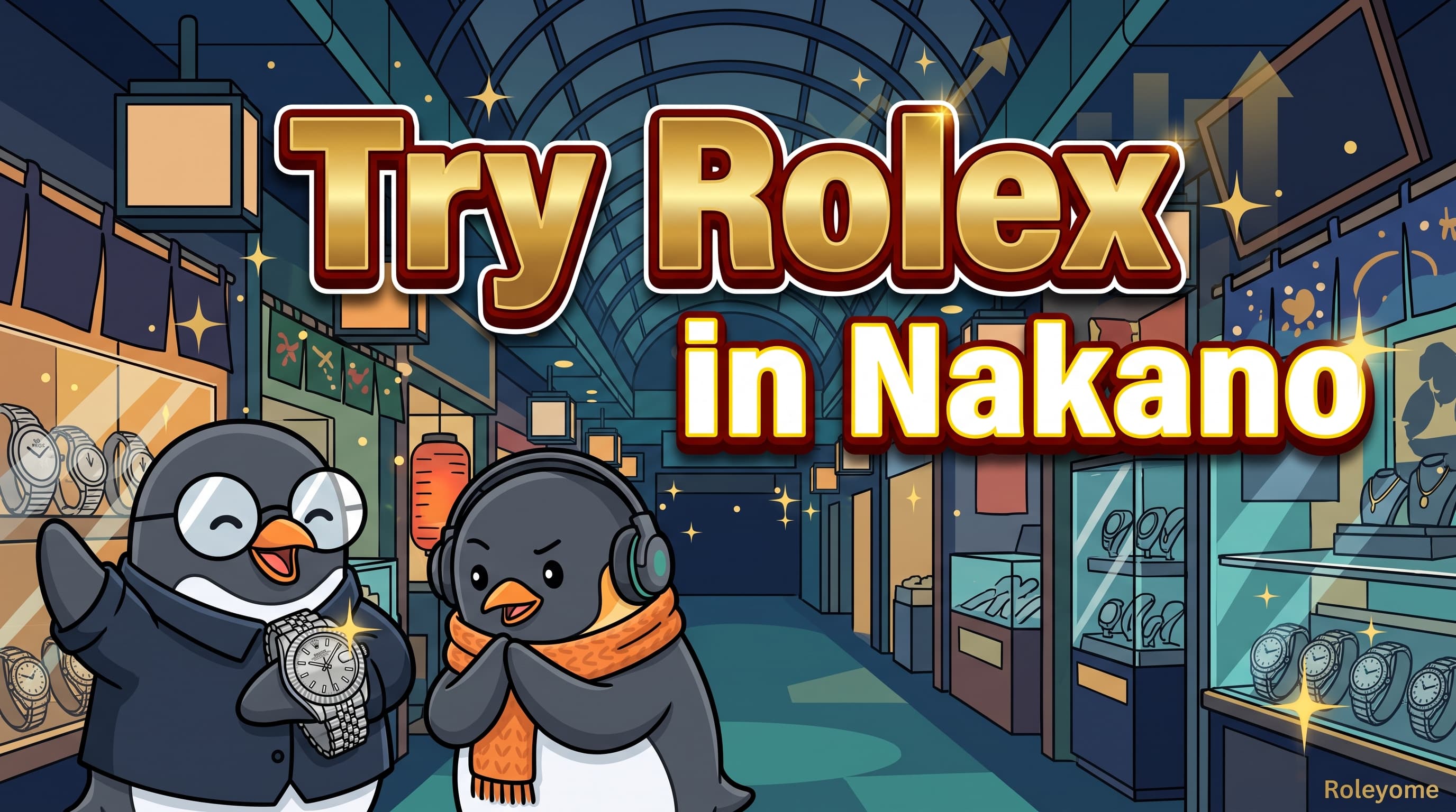 Nakano Broadway Watches: Try On a Rolex in Tokyo