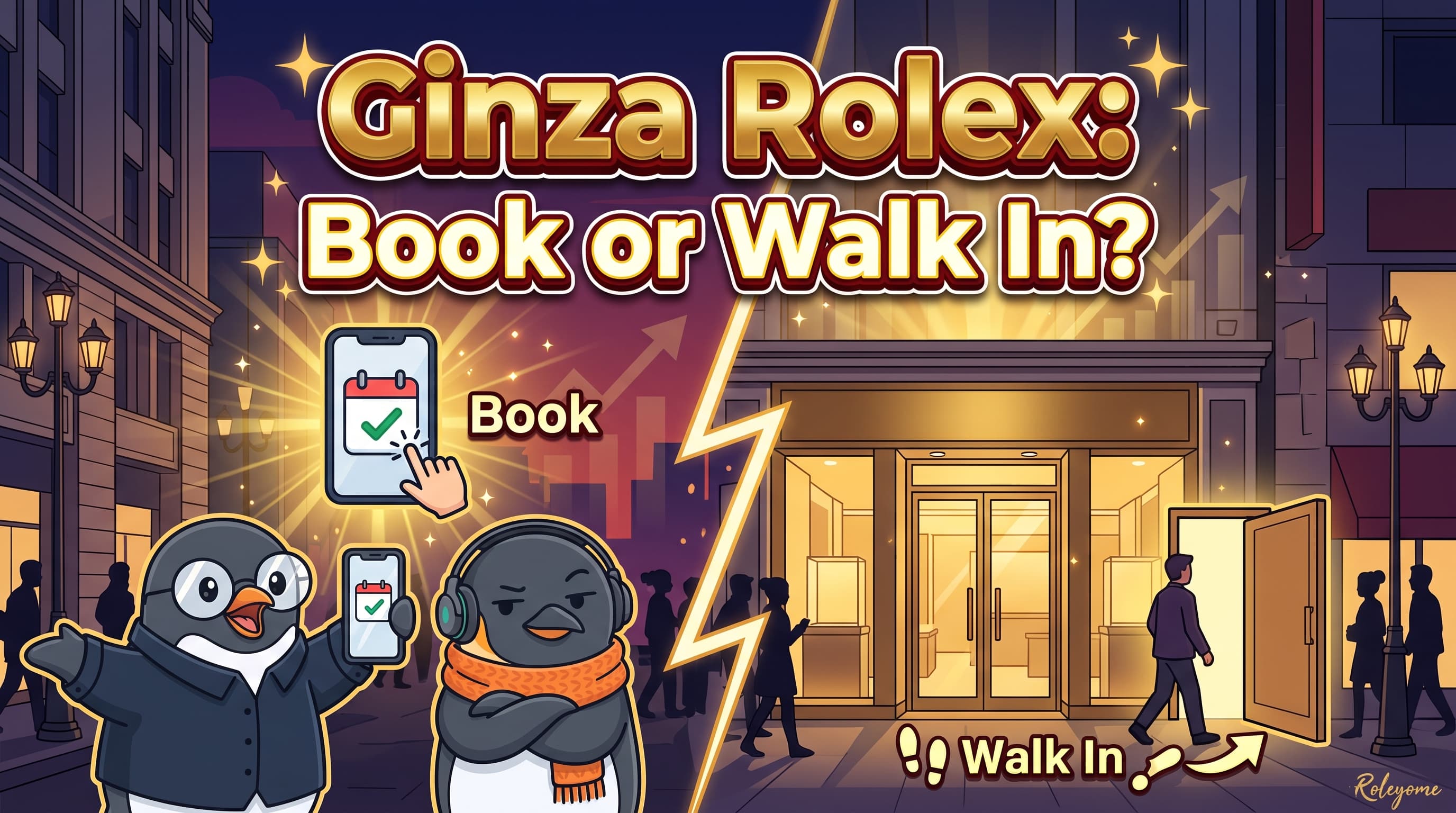 Rolex Ginza: Lexia Boutiques, Hours & Reservations