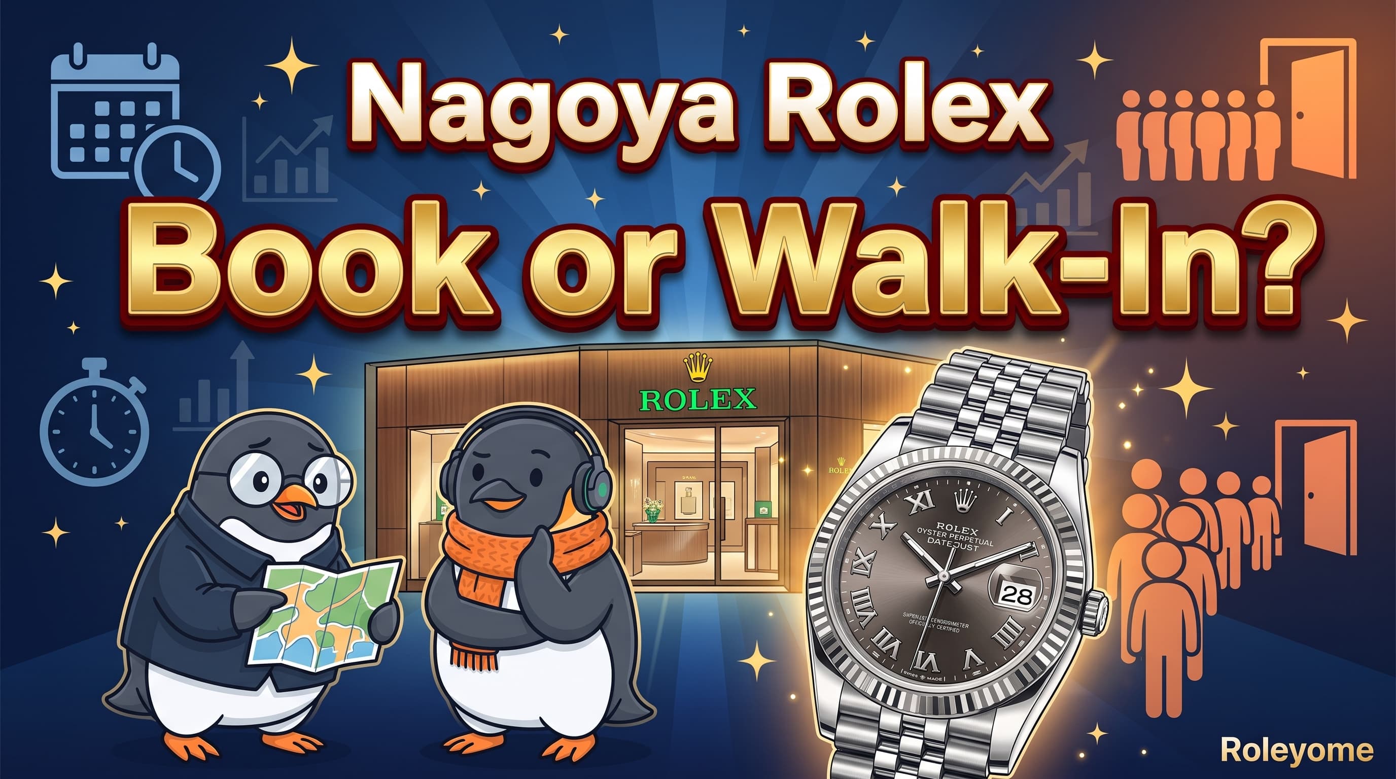 Rolex Nagoya: Reservation or Walk-In Guide